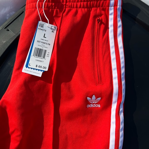 New Slim Fit $65 Prime Blue Adidas Track Pants 3X(Plus) - Picture 8 of 16